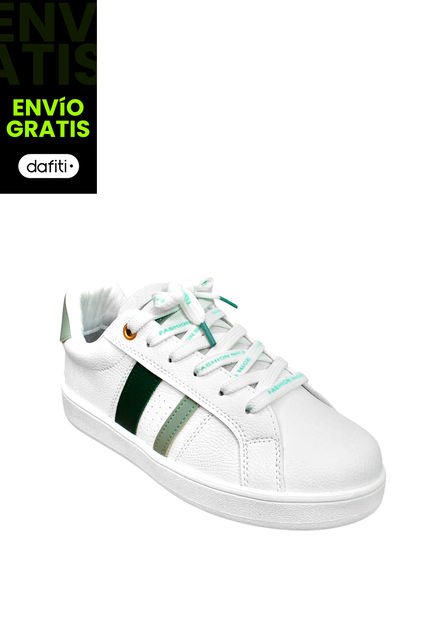 Zapato Dama Calzado Mujer Tenis Casual Karla Chacon Astrid Verde