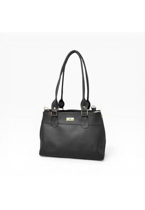 Bolso Cartera Doble Funcion Dama Mujer Karla Chacon Naza Negro