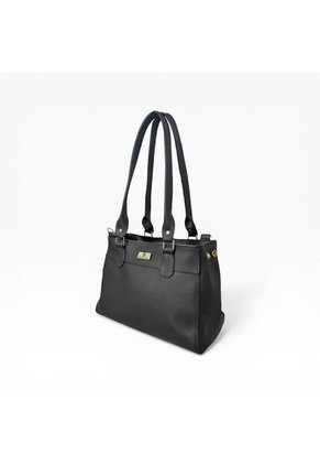 Bolso Cartera Doble Funcion Dama Mujer Karla Chacon Naza Negro