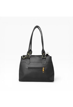 Bolso Cartera Doble Funcion Dama Mujer Karla Chacon Naza Negro