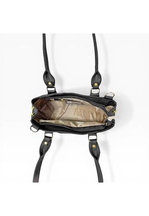 Bolso Cartera Doble Funcion Dama Mujer Karla Chacon Naza Negro