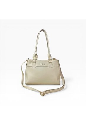 Bolso Cartera Doble Funcion Dama Mujer Karla Chacon Naza Beige