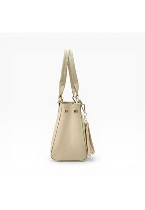 Bolso Cartera Doble Funcion Dama Mujer Karla Chacon Naza Beige