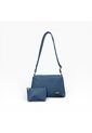 Bolso Manos Libres De Dama Mujer Karla Chacon Cuba Azul de KARLA CHACON