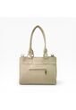 Bolso Cartera Doble Funcion Dama Mujer Karla Chacon Naza Beige de KARLA CHACON