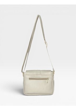 Bolso Manos Libres De Dama Mujer Karla Chacon Lady Beige