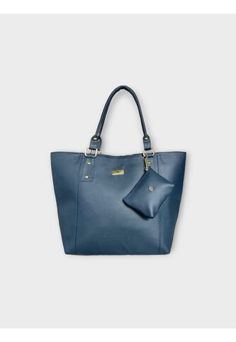 Bolso Tote Cartera Dama Cartera Mujer Karla Chacon Mila Azul KARLA CHACON