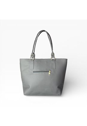 Bolso Mochila Bucket Dama Cartera Mujer Karla Chacon Mila Gris