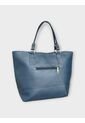 Bolso Tote Cartera Dama Cartera Mujer Karla Chacon Mila Azul de KARLA CHACON