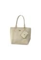 Bolso Tote Elegante Para Mujer Con Monedero Karla Chacon Mila Beige de KARLA CHACON