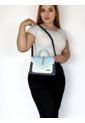 Bolso Manos Libres De Dama Mujer Karla Chacon Magy Azul de KARLA CHACON