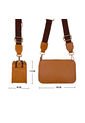 Bolso Manos Libres De Dama Mujer Karla Chacon Evah Miel de KARLA CHACON