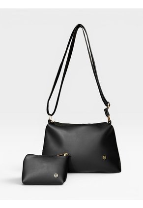 Cartera Bolso Mujer Dama Karla Chacon Rupe Negro