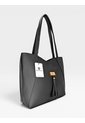 Cartera Bolso Mujer Dama Karla Chacon Rupe Negro de KARLA CHACON