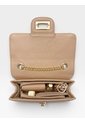 Bolso Manos Libres Elegante Bandolera De Dama Mujer Karla Chacon Sanz Nude de KARLA CHACON