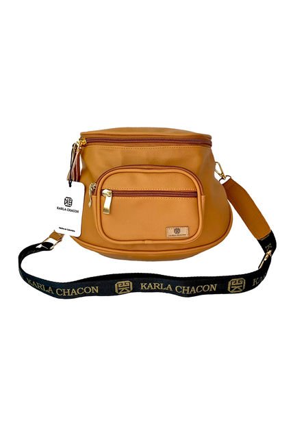 Bolso Manos Libres Dama Mujer Karla Chacon Egle Miel