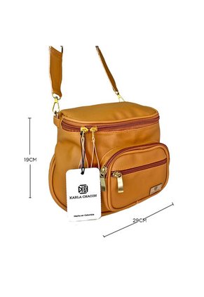 Bolso Manos Libres Dama Mujer Karla Chacon Egle Miel