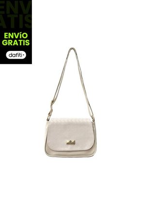 Bolso Manos Libres De Dama Mujer Karla Chacon Lara Beige