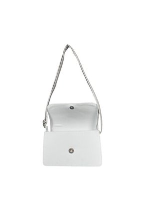 Bolso Manos Libres Casual Karla Chacon Nova Blanco
