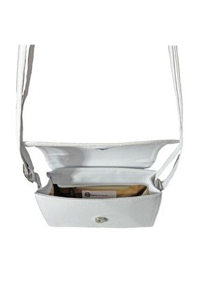 Bolso Manos Libres Casual Karla Chacon Nova Blanco