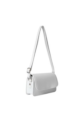 Bolso Manos Libres Casual Karla Chacon Nova Blanco