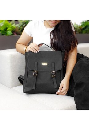 Morral Bolso Maletin Karla Chacon Gina Negro