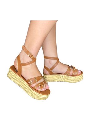 Calzado Casual Sandalia Plataforma Zapato Dama Karla Chacon Briana