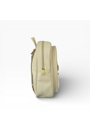 Morral Maletin Mochila Universidad Casual Mediano De Dama Mujer Karla Chacon Nely Beige