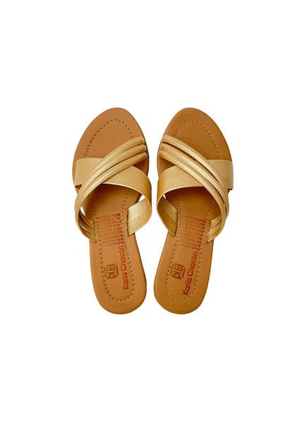Calzado Zapato Mujer Casual Sandalia Dama Karla Chacon Isabel Dorado