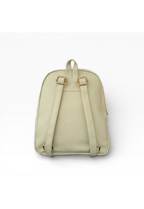 Morral Maletin Mochila Universidad Casual Mediano De Dama Mujer Karla Chacon Nely Beige