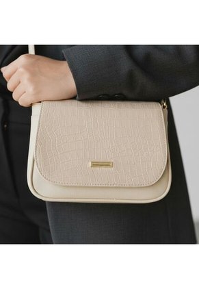 Bolso Manos Libres De Dama Mujer Karla Chacon Lara Beige