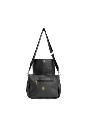 Bolso Manos Libres De Dama Mujer Karla Chacon Lady Negro