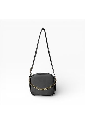 Bolso Manos Libres De Dama Mujer Karla Chacon Sade Negro KARLA CHACON
