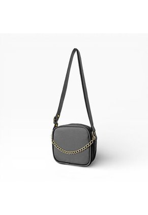 Bolso Manos Libres De Dama Mujer Karla Chacon Sade Negro