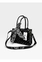 Bolso Cartera Mujer Dama Karla Chacon Issa Negro de KARLA CHACON