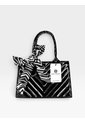 Bolso Cartera Mujer Dama Karla Chacon Issa Negro de KARLA CHACON