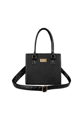 Bolso Doble Funcion De Dama Mujer Karla Chacon Jess Negro KARLA CHACON