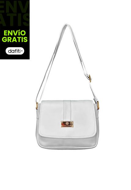 Bolso Manos Libres De Dama Mujer Karla Chacon Lady Blanco