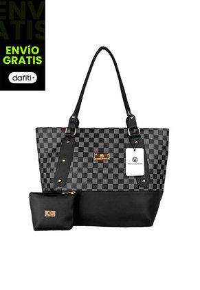 Bolso Dama Cartera Mujer Karla Chacon Gala Negro