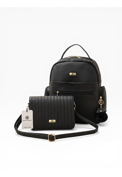 Combo Set Morral + Manos Libres Karla Chacon