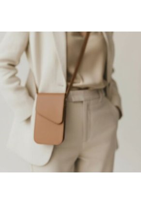 Bolso Pequeño Manos Libres Porta Celular Karla Chacon Geny Miel