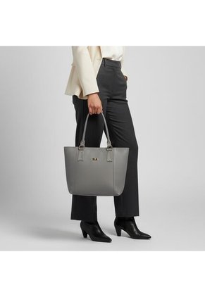 Bolso Dama Cartera Mujer Karla Chacon Mila Gris