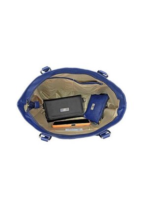 Bolso Dama Cartera Mujer Karla Chacon Mila Azul