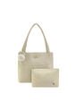 Bolso Dama Cartera Mujer Karla Chacon Gema Beige de KARLA CHACON