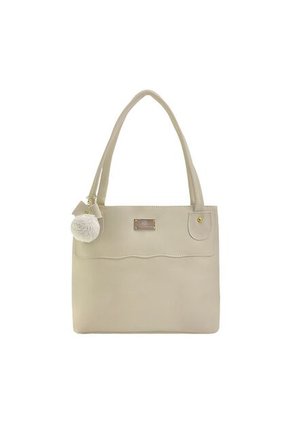 Bolso Dama Cartera Mujer Karla Chacon Gema Beige