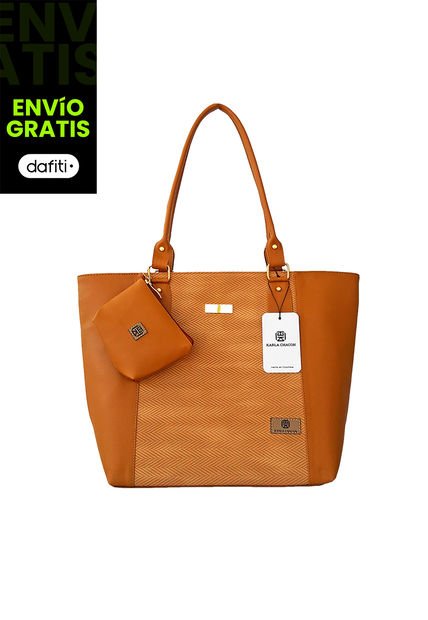 Bolso Dama Cartera Mujer Karla Chacon Mila Miel