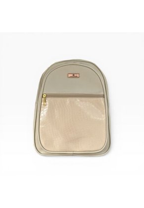 Morral Casual Mediano De Dama Mujer Karla Chacon Nely Beige