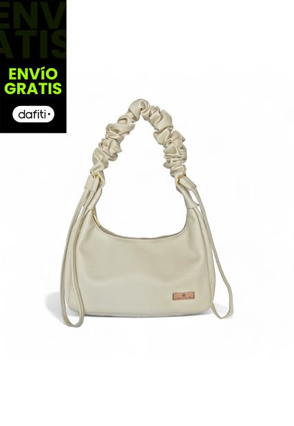 Bolso Dama Cartera Mujer Karla Chacón Berlin Beige