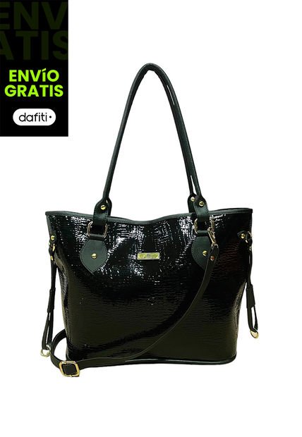 Bolso Dama Cartera Mujer Karla Chacon Jade Negro