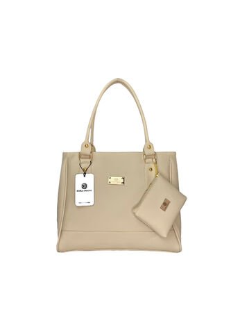 Bolso Dama Cartera Mujer Karla Chacon Crez Beige KARLA CHACON